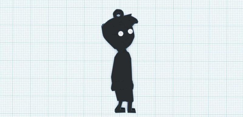 Limbo with white eyes