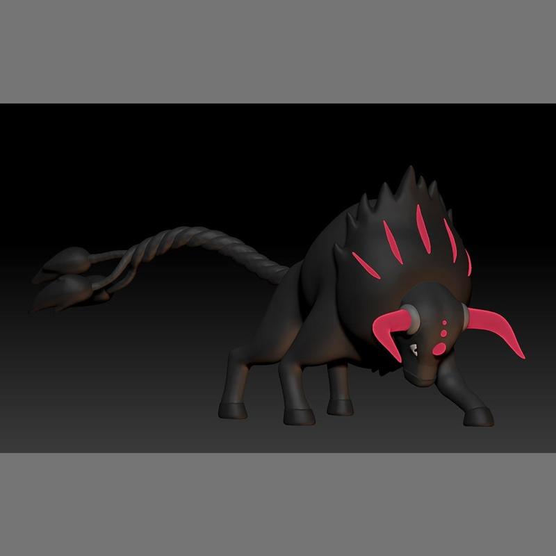 Pokemon Paldean Tauros Blaze Breed
