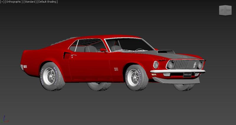 Ford Mustang Boss 429 1969