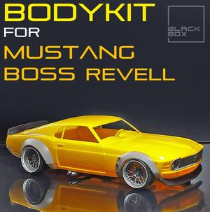 BODYKIT For Mustang Boss 302 1970 Monogram/Revell 1/24