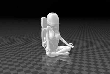 Space Girl Astronaut
