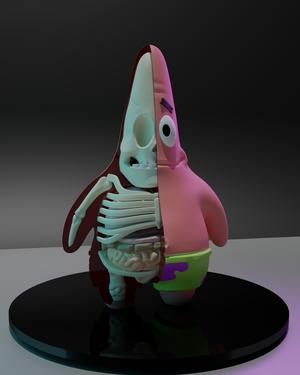 PATRICK STAR X RAY TOY / PATRICIO ESTRELLA