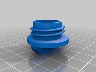 Oil cap for chainsaws