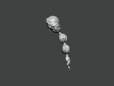 3D Model-HAIR0008 beetle