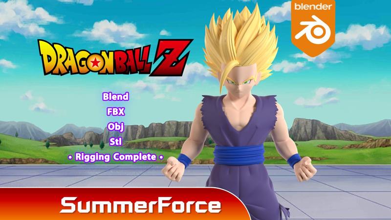 Son Gohan Super Saiyan 2 - Dragonball Z