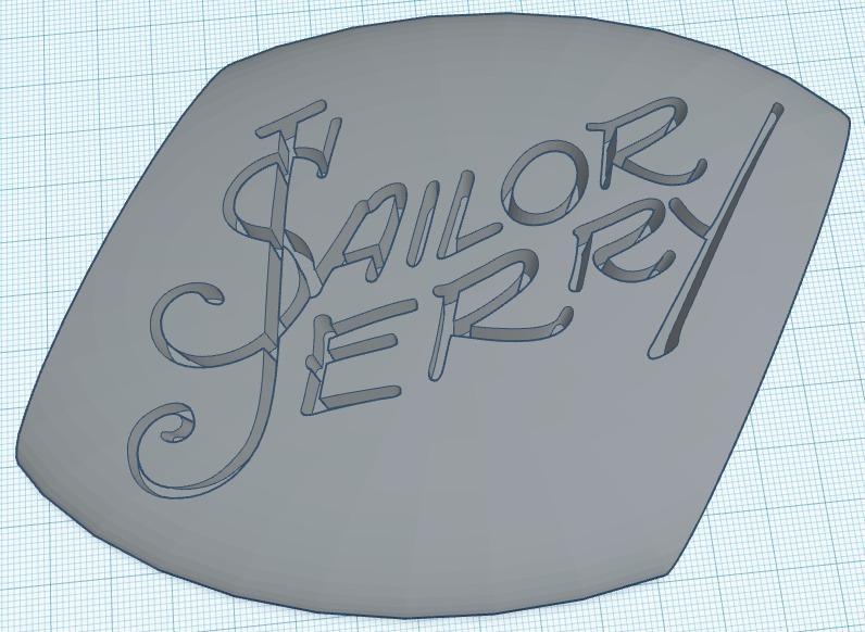 Sailor Jerry Brand Plaque