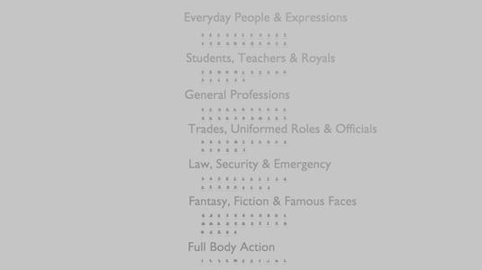 🧑‍🎨 Character Icon Emoji Pack – 3D Printable (136 Unique Emojis)