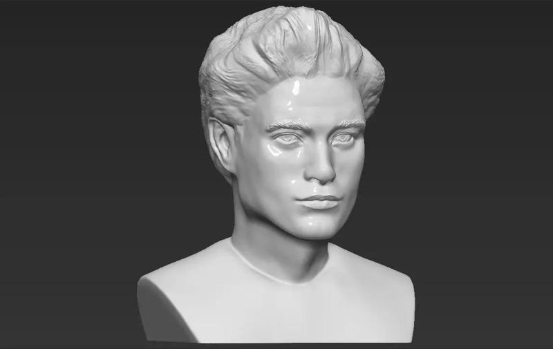 Edward Cullen Twilight Robert Pattinson bust 3D printing ready