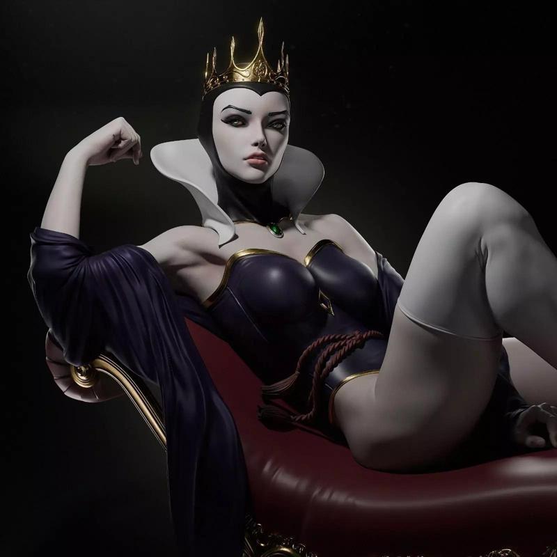 EVIL QUEEN 3D PRINT