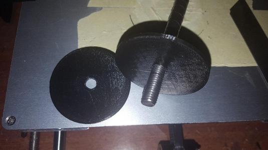 E spool holder for 8mm threaded rod 