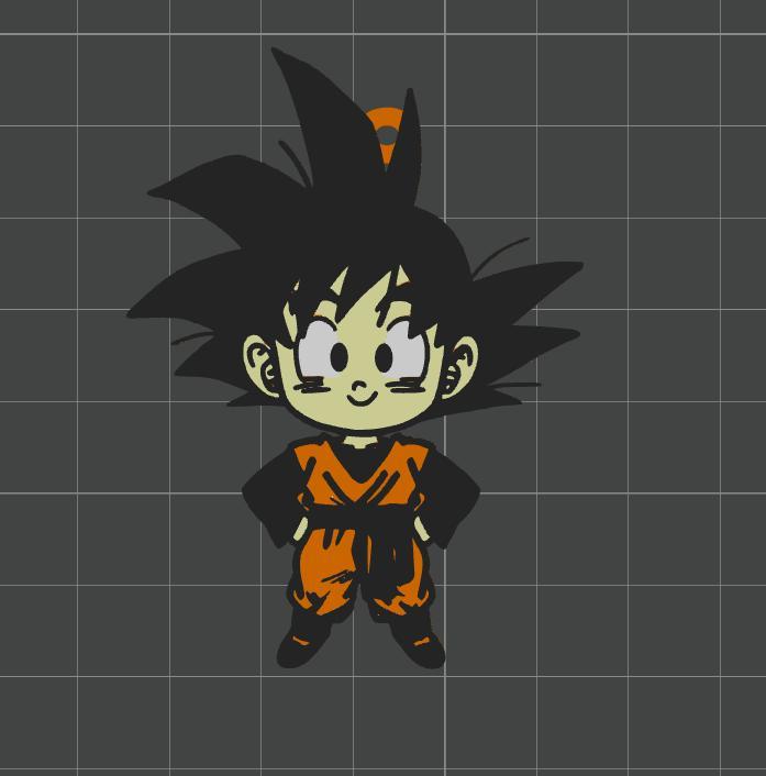 goku keychain