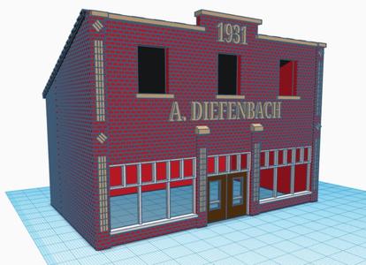 A. Diefenbach Farm Equipment Sellersburg (HO SCALE)