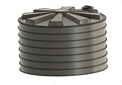1/64 25000L/ 5500 Gallon tank