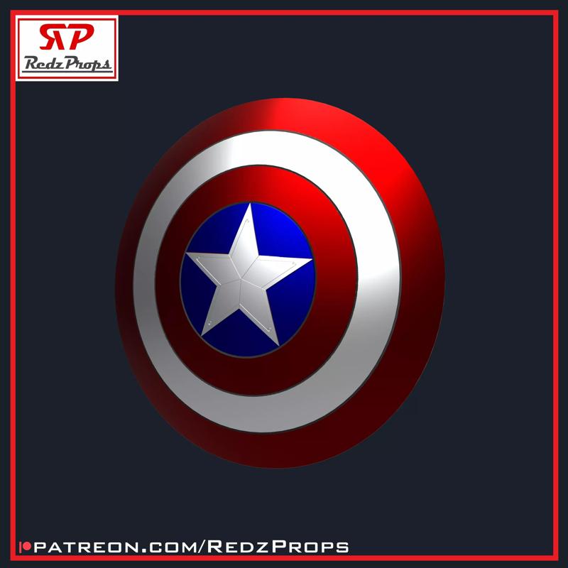 Captain America Shield Cosplay Prop