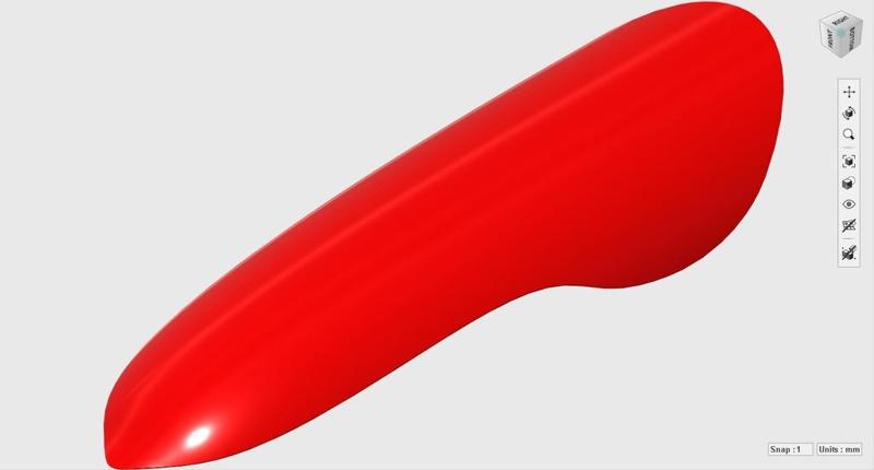 Space ship concept 2, first of three.