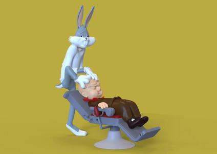 BUG BUNNY - RABBIT OF SEVILLE - PARTS AND COMPLETE