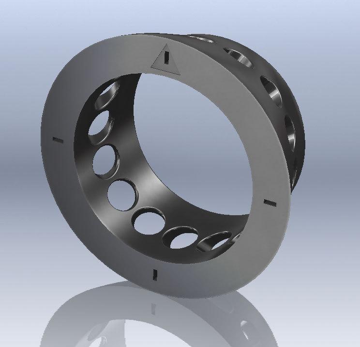 RVJET Spinner Cover 16 holes (SOLID)