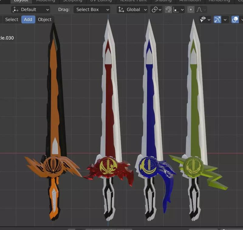 Kamen Rider Saber Seiken Sword 3Dprintable life size