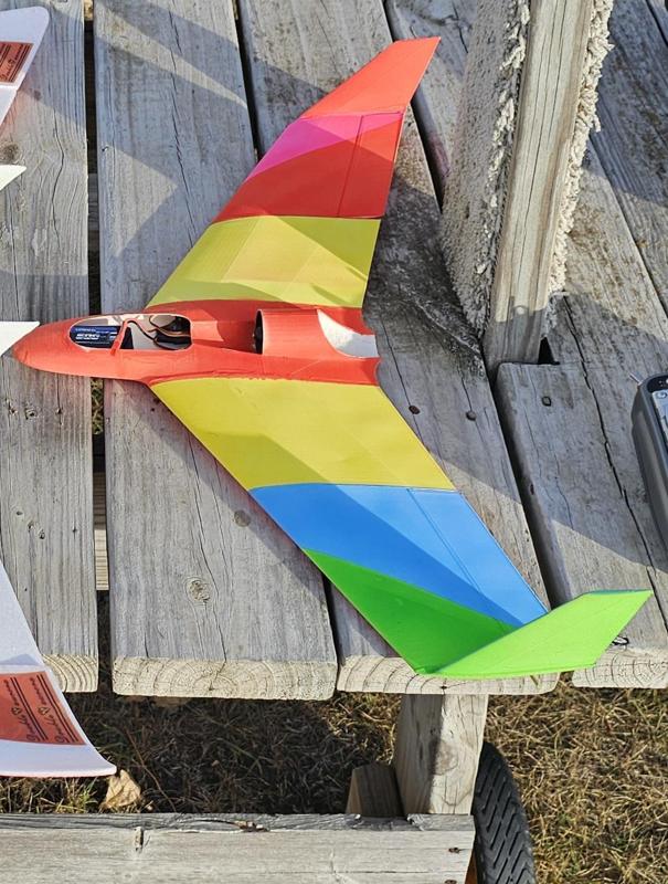 EDF Remix, 600mm 200g RC Wing