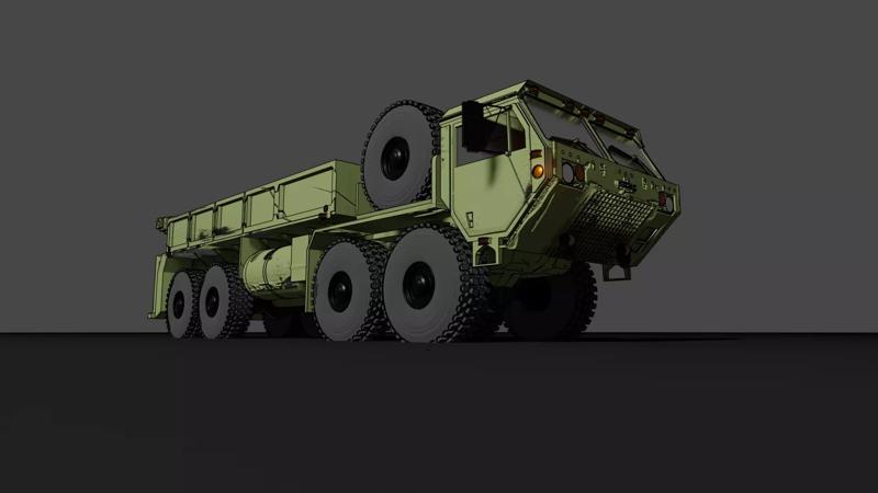 M997 Hemtt Oshkosh MLRS Ammunition Truck