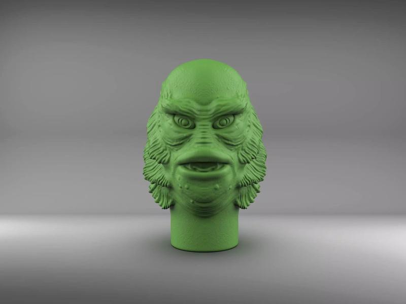 Creature From The Black Lagoon Gear Shifter Knob