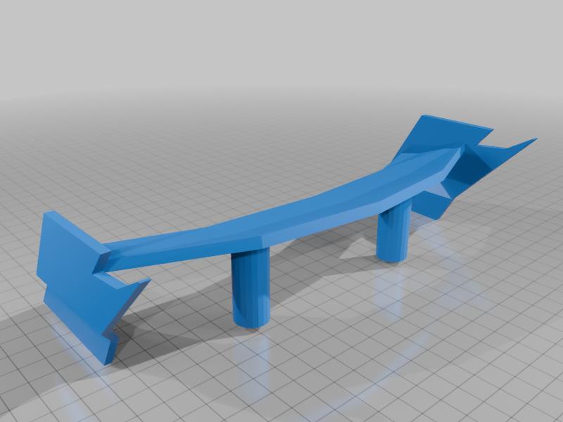 NFS POLESTAR 1 RC CAR SPOILER.