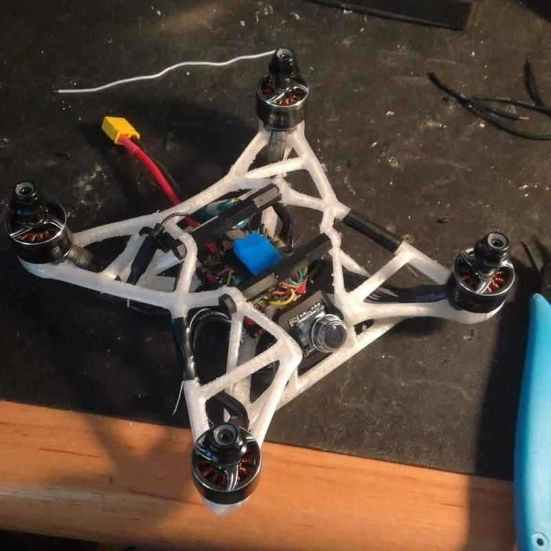 Bionic frame 140mm with extra 25,5x25,5mm holes