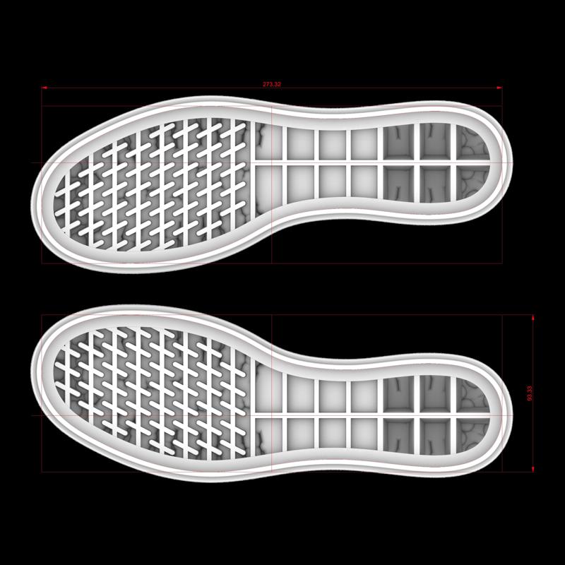 FMS018 WOMEN SHOES SOLE & MAQUETTE SIZE 41