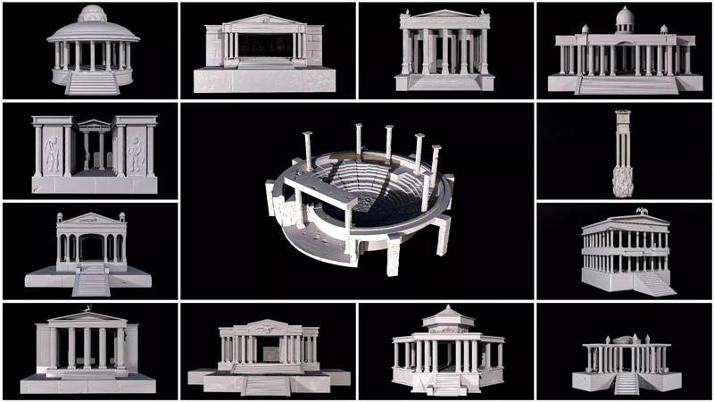 old building imperator 3D Model Collection