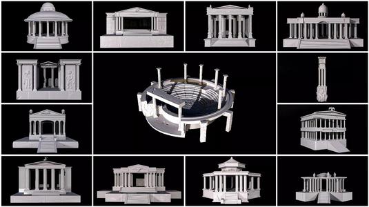 old building imperator 3D Model Collection