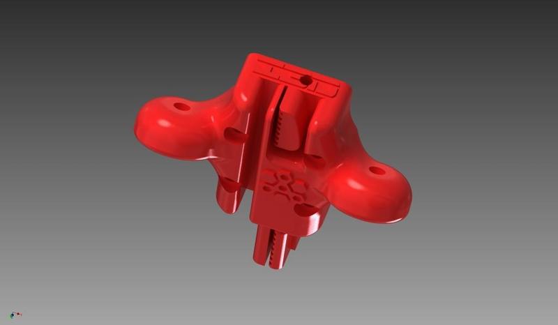 Infill 3D Delta Bot Magnetic Carrier