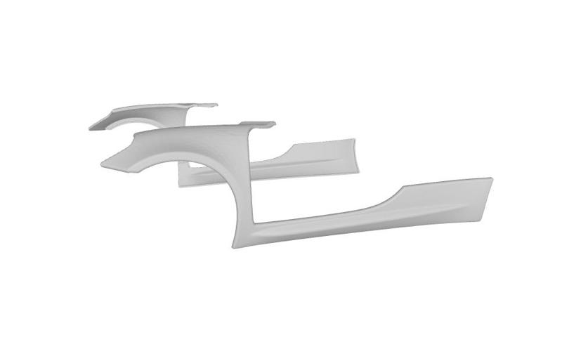 Sides of Alfa Romeo 4C