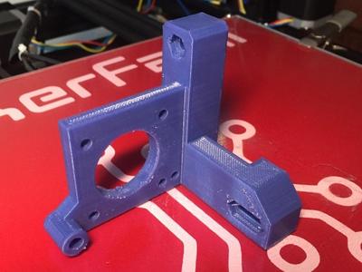 E3D Titan Mount for MakerFarm Pegasus