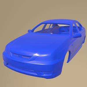 Ford Falcon Fairmont 2005 PRINTABLE CAR BODY