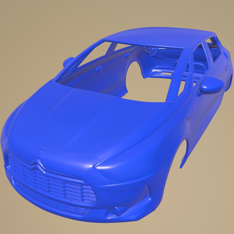 Citroen DS5 PRINTABLE CAR BODY