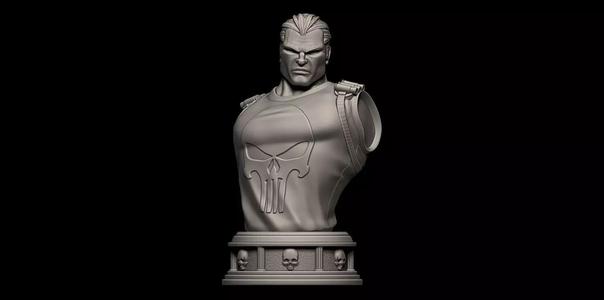 Fanart THE PUNISHER - Bust
