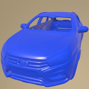 Lada Vesta Cross 2015 Printable Car Body