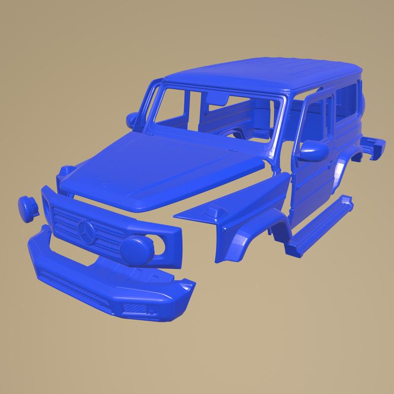 Mercedes Benz G 550 W463 Printable Body In Separate Parts