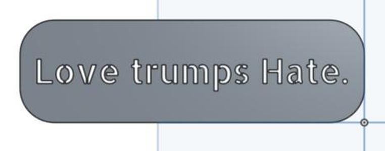 Love trumps Hate Bookmark