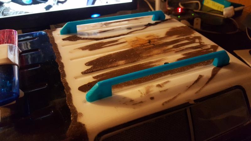 RC Roof Rails Crawler Scaler Vaterra Ascender Axial SCX10 Tamiya