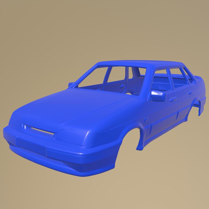 VAZ Lada Samara 2115 sedan 1997 PRINTABLE CAR BODY