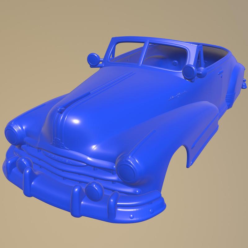 Pontiac Torpedo Eight Deluxe Convertible 1948 PRINTABLE CAR BODY