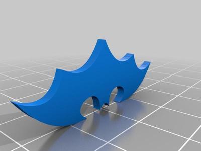Batman Logo 3D