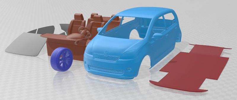 Skoda Citigo 2016 Printable Car