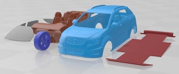 SsangYong Korando 2011 Printable Car