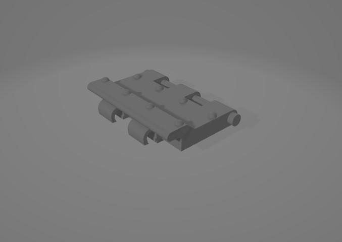 Iron clad tank tracks