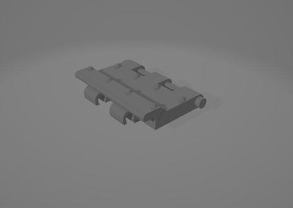 Iron clad tank tracks