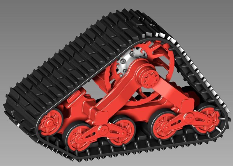 1/35 Scale Truck Tracks