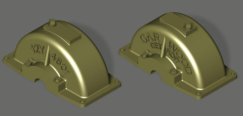 1/35 Scale Dragon Wagon Garwood Winch Cover