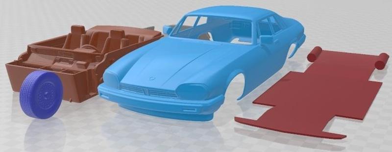 Jaguar XJS Coupe 1975 Printable Car